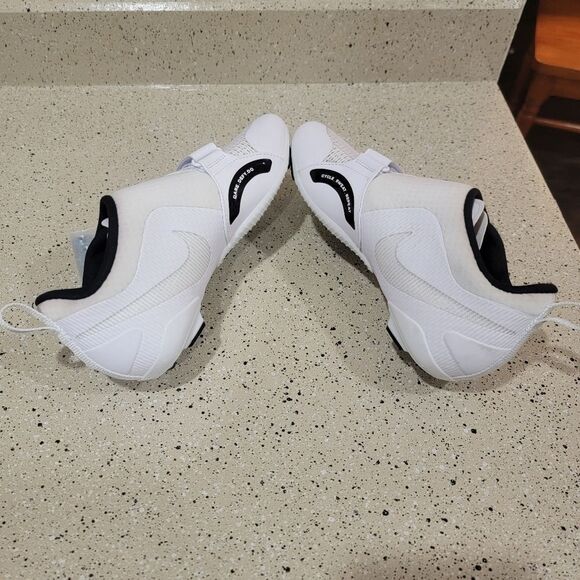 New Women's Nike Superrep Cycle Bike Riding Shoes White CJ0775-100 - W 7.5 - Picture 7 of 10